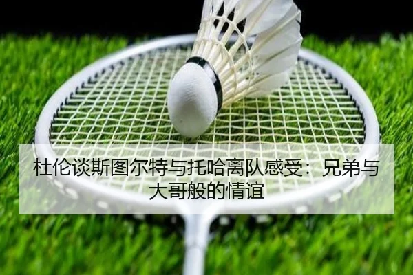 杜伦谈斯图尔特与托哈离队感受:兄弟与大哥般的情谊